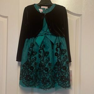 Green dress size 5
